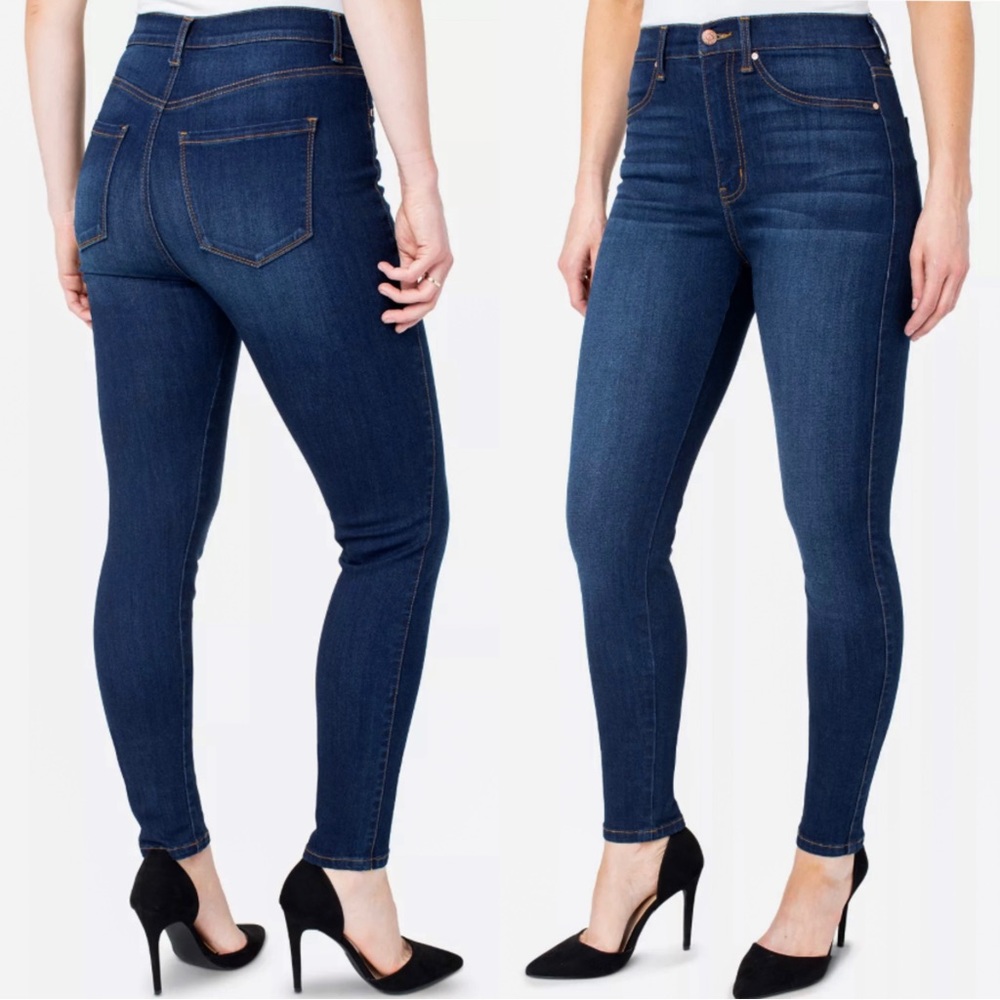 Celebrity Pink The Deb Super High Waisted Curvy Skinny Jeans EUC